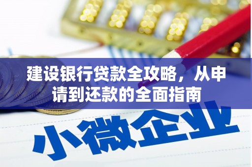 苓雅建设银行贷款全攻略，从申请到还款的全面指南