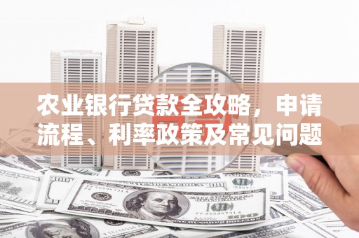 苓雅农业银行贷款全攻略，申请流程、利率政策及常见问题解析