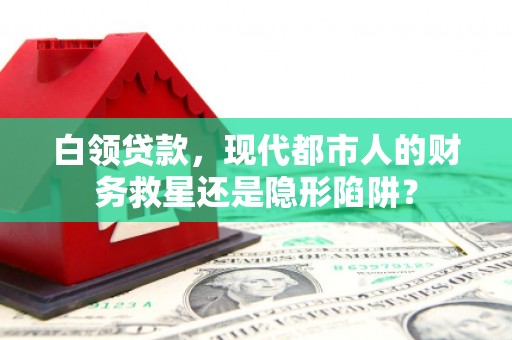 苓雅白领贷款，现代都市人的财务救星还是隐形陷阱？