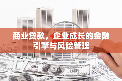 苓雅商业贷款，企业成长的金融引擎与风险管理
