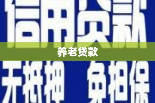 苓雅养老贷款
