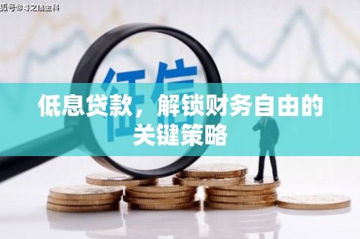 苓雅低息贷款，解锁财务自由的关键策略