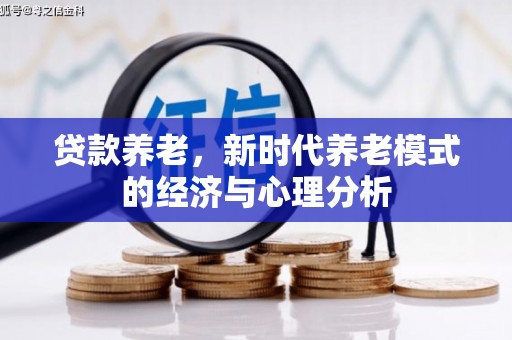 苓雅贷款养老，新时代养老模式的经济与心理分析