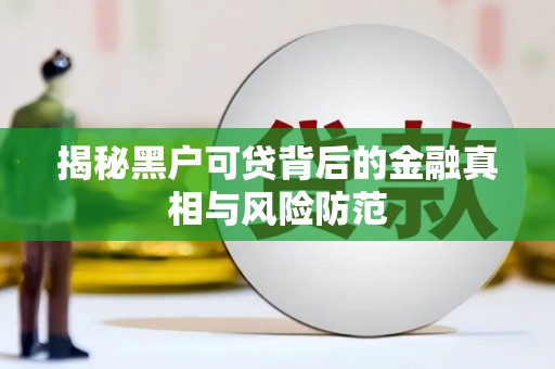 苓雅揭秘黑户可贷背后的金融真相与风险防范