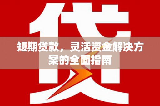苓雅短期贷款，灵活资金解决方案的全面指南