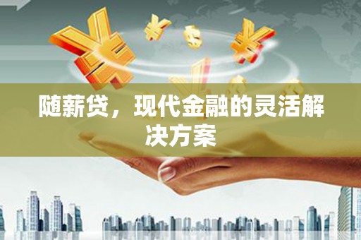 苓雅随薪贷，现代金融的灵活解决方案