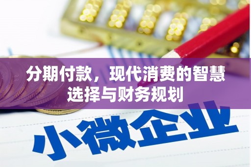 苓雅分期付款，现代消费的智慧选择与财务规划
