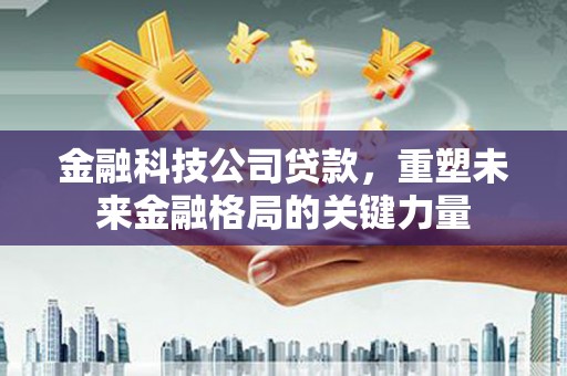 苓雅金融科技公司贷款，重塑未来金融格局的关键力量