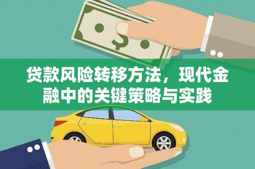 苓雅贷款风险转移方法，现代金融中的关键策略与实践