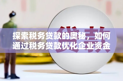 苓雅探索税务贷款的奥秘，如何通过税务贷款优化企业资金流