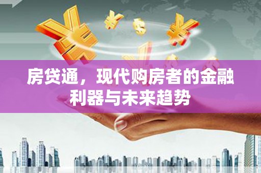 苓雅房贷通，现代购房者的金融利器与未来趋势