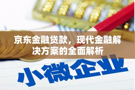 苓雅京东金融贷款，现代金融解决方案的全面解析