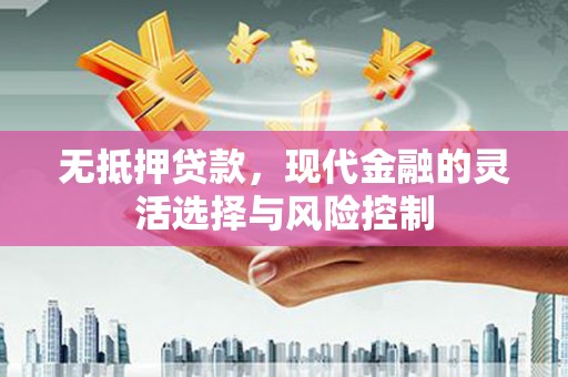 苓雅无抵押贷款，现代金融的灵活选择与风险控制