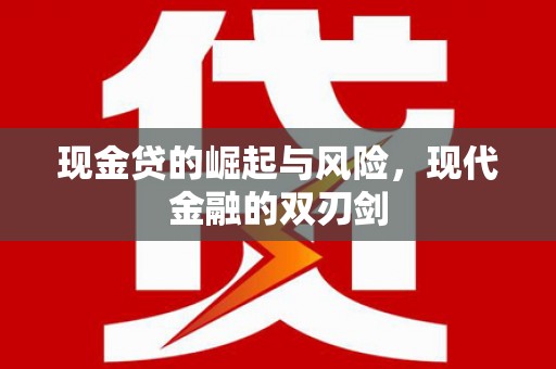 苓雅现金贷的崛起与风险，现代金融的双刃剑