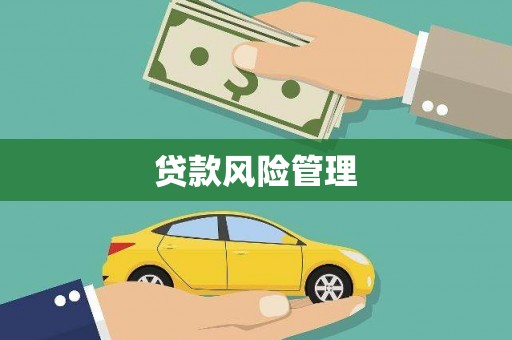 苓雅贷款风险管理