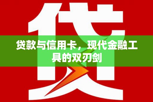 苓雅贷款与信用卡，现代金融工具的双刃剑