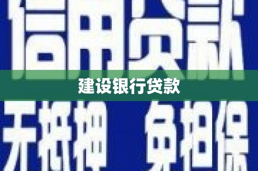 苓雅建设银行贷款