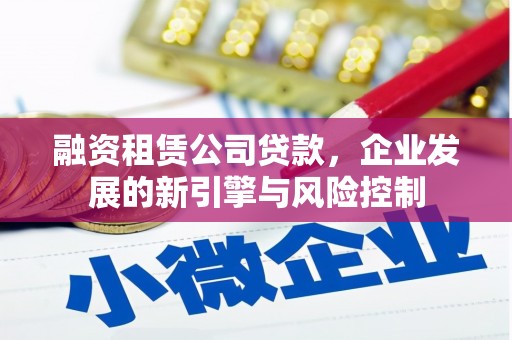 苓雅融资租赁公司贷款，企业发展的新引擎与风险控制