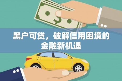 苓雅黑户可贷，破解信用困境的金融新机遇