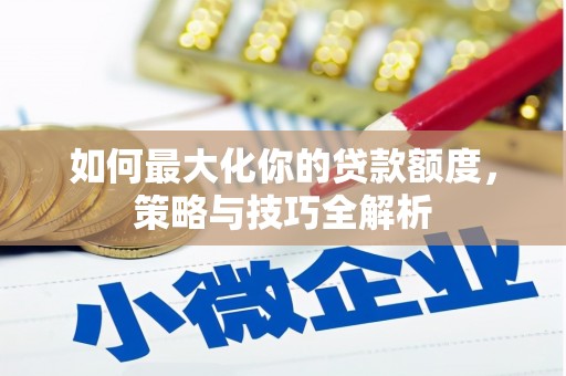 苓雅如何最大化你的贷款额度，策略与技巧全解析