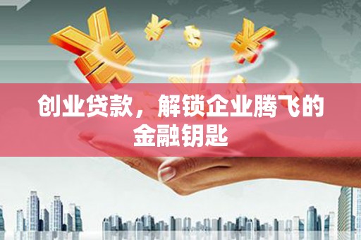 苓雅创业贷款，解锁企业腾飞的金融钥匙