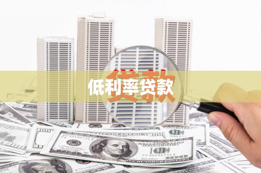 苓雅低利率贷款