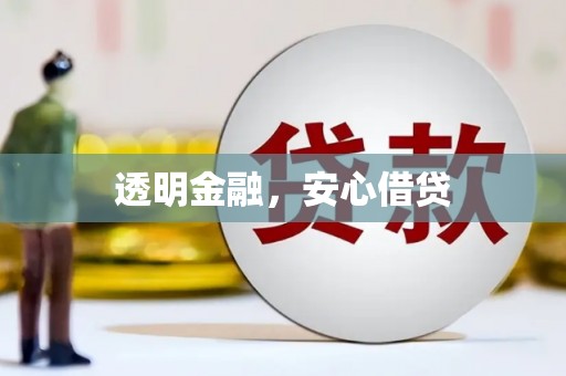苓雅透明金融，安心借贷