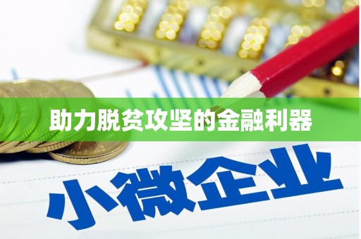 苓雅助力脱贫攻坚的金融利器