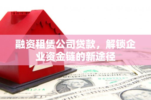 苓雅融资租赁公司贷款，解锁企业资金链的新途径